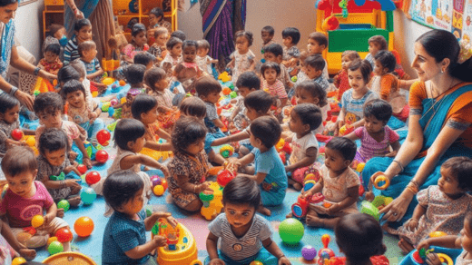 Business and daycare cooperate,Creche in bangalore