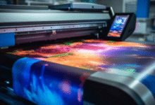 ink jet printing onto tile