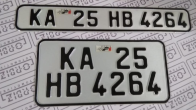 book hsrp number plate