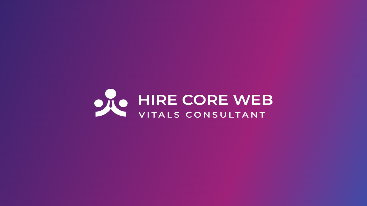 Core Web Vitals consultant